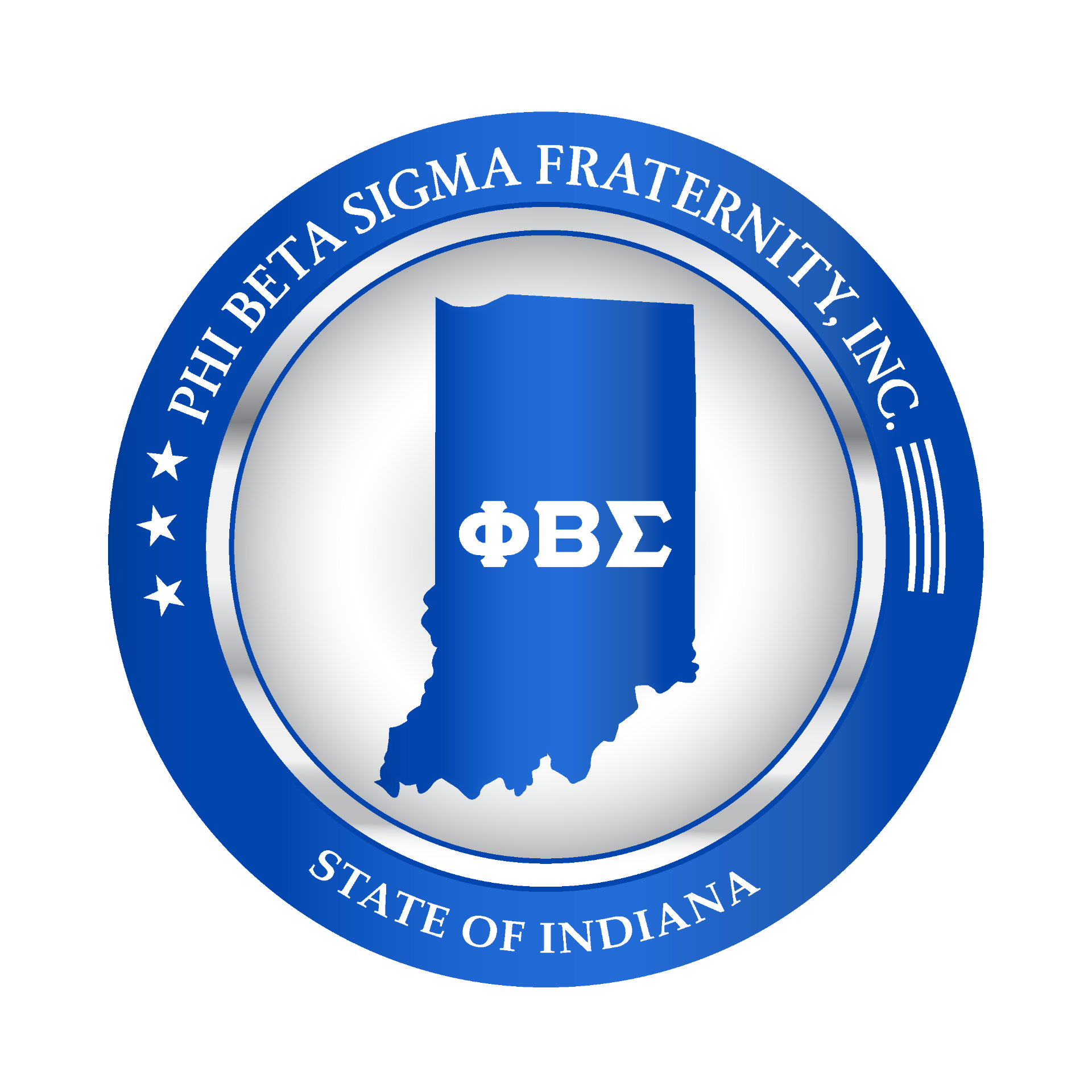 Phi Beta Sigma seal for Indiana